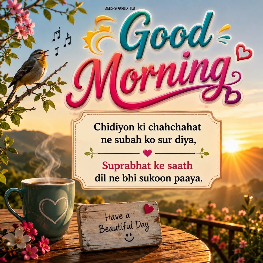 Good Morning Love Shayari In English