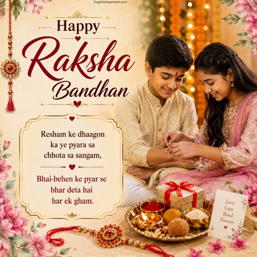 Raksha Bandhan Bhai Ke Liye Shayari