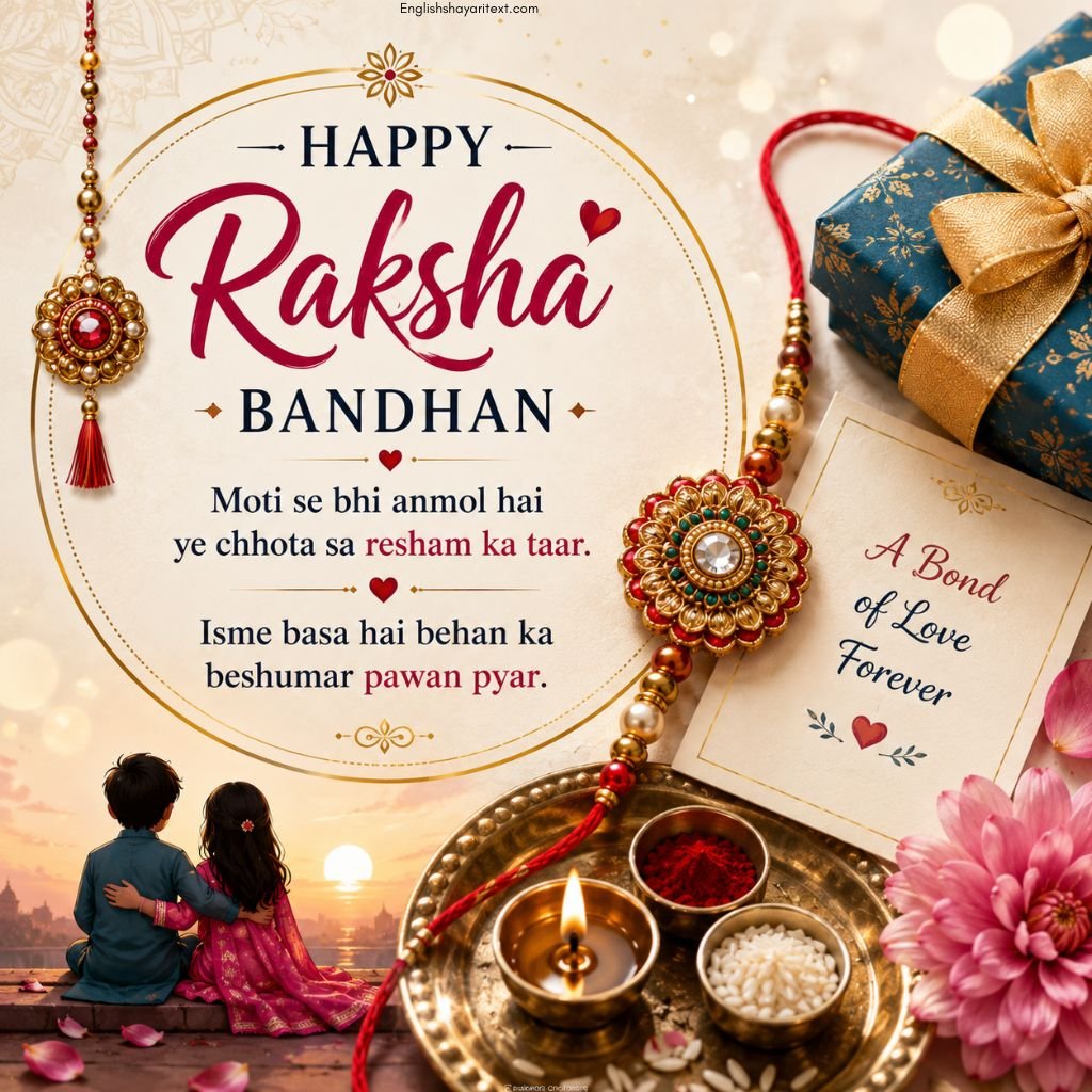Rakhi Wishes For Brother In Hindi English