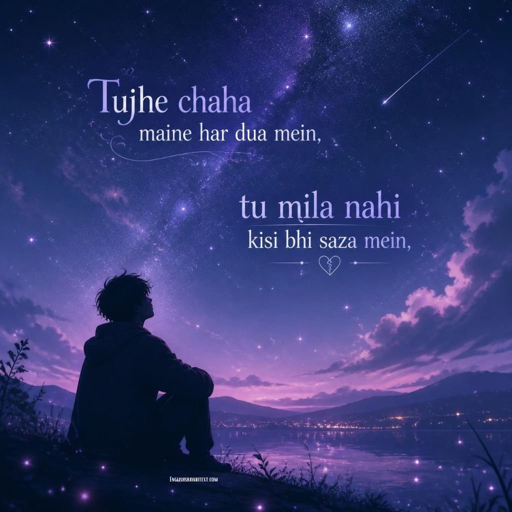 One Sided Love Shayari In English