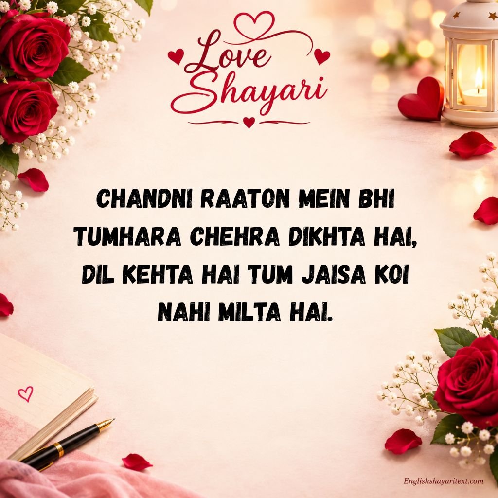2 Line Love Shayari In English