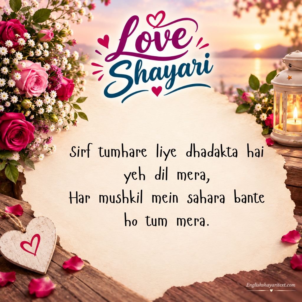 Two Lines For Love Shayari