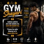 Gym Motivation Shayari In English