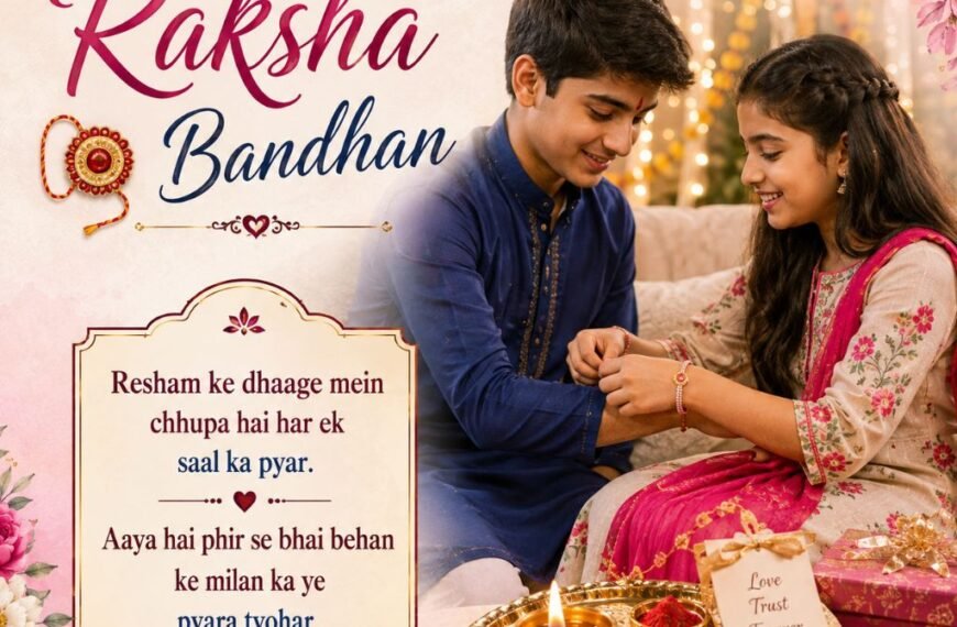 Happy Raksha Bandhan 2026 Shayari